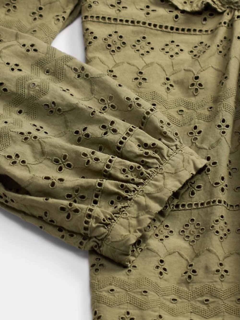 NEW RRL Ralph Lauren Eyelet Embroidered Blouse - Picture 7 of 15